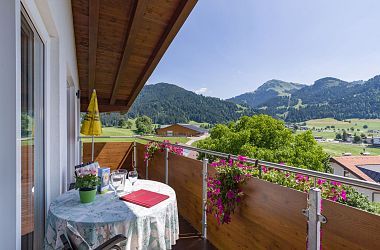 Alpen Apart balcony with mountain view