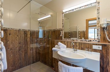 Bathroom in the Alpenresidenz am Wilden Kaiser